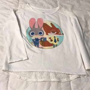 Zootopia 10/12 long sleeve